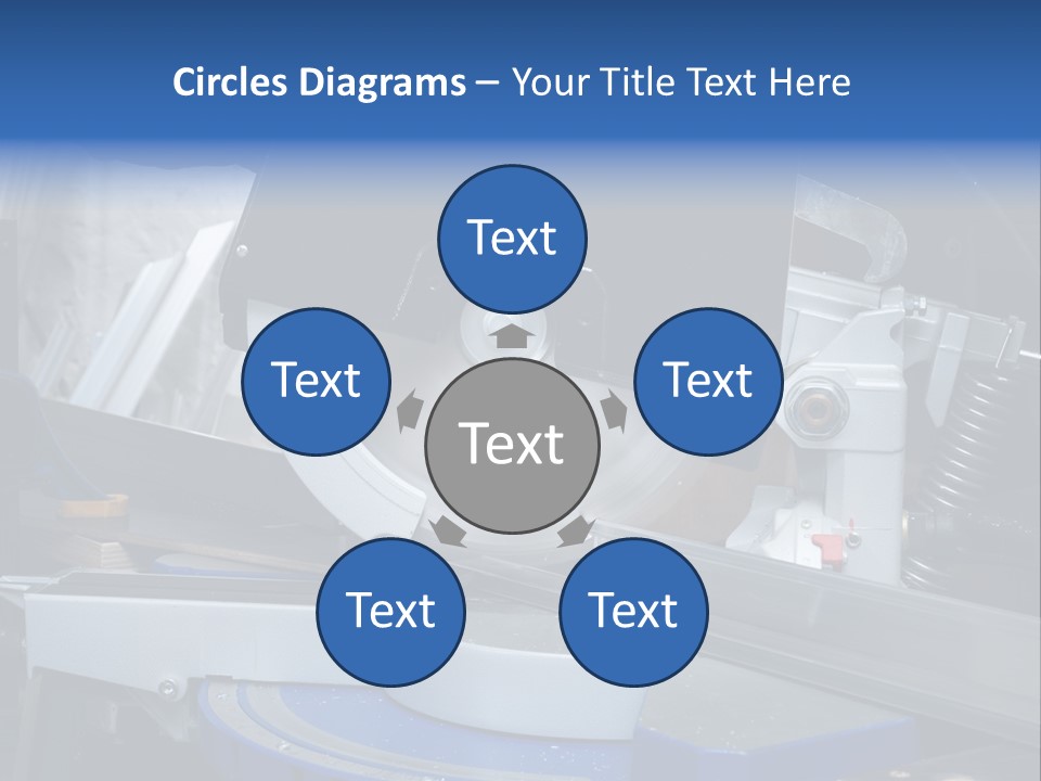 Board Construct Metal PowerPoint Template