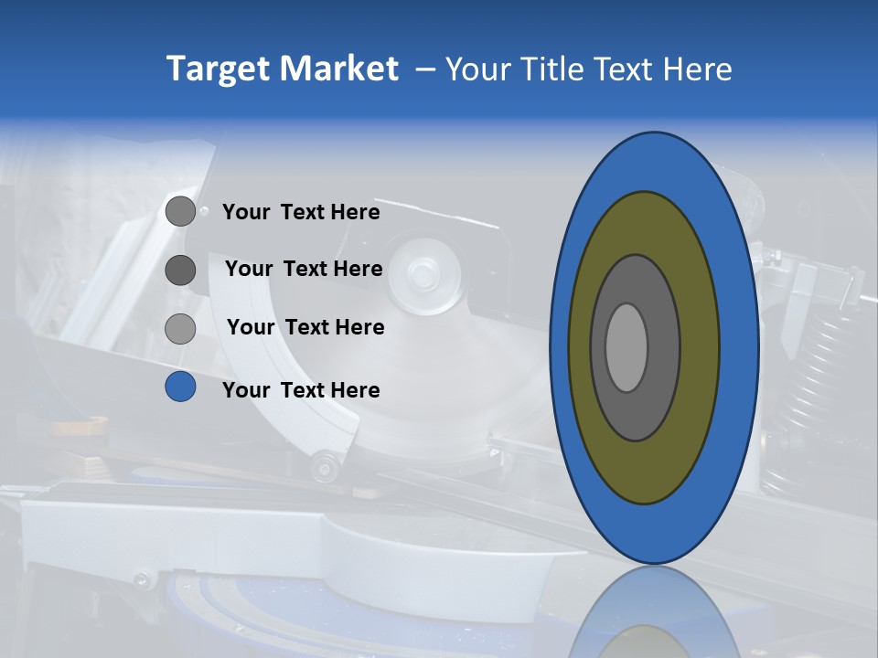 Board Construct Metal PowerPoint Template