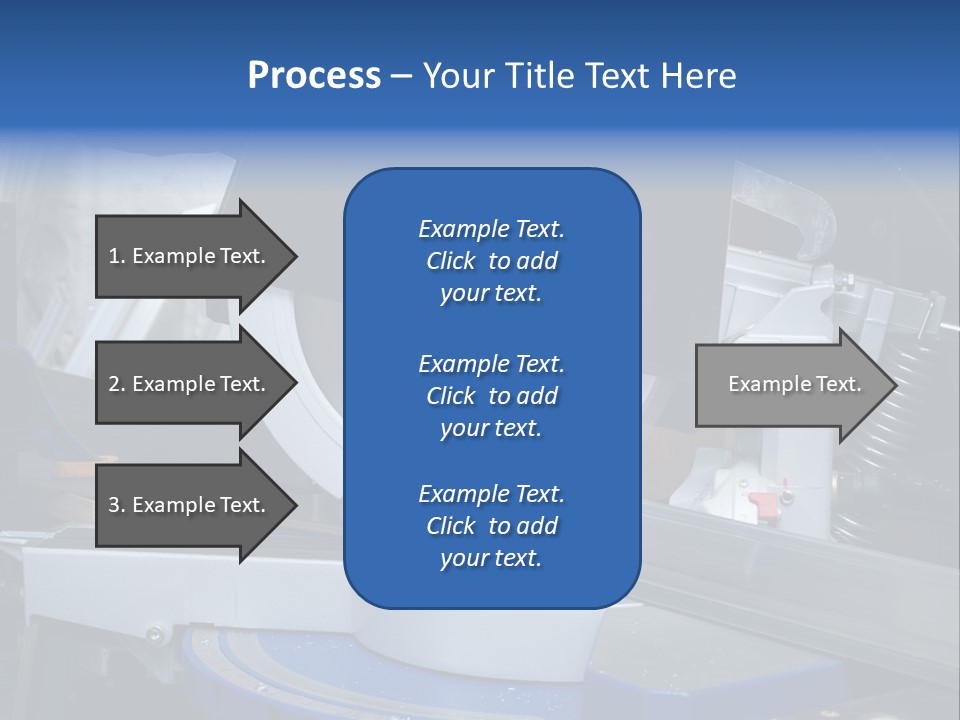 Board Construct Metal PowerPoint Template