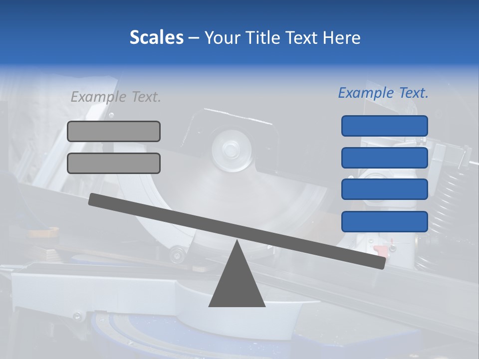 Board Construct Metal PowerPoint Template