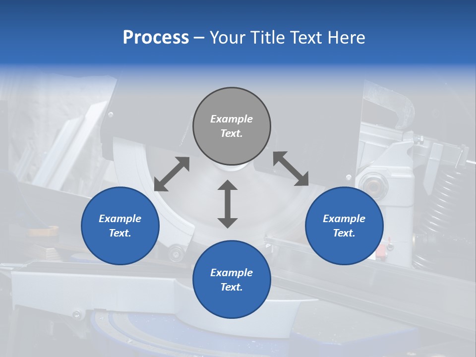 Board Construct Metal PowerPoint Template