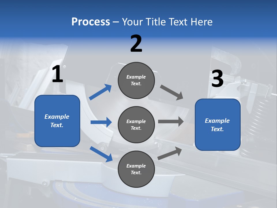 Board Construct Metal PowerPoint Template