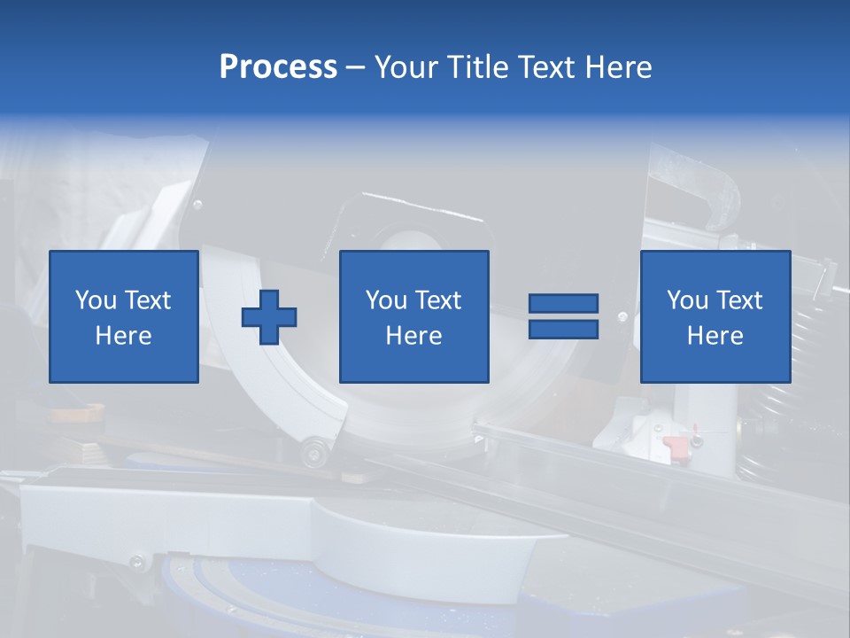 Board Construct Metal PowerPoint Template
