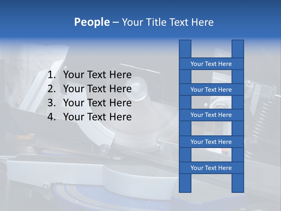 Board Construct Metal PowerPoint Template
