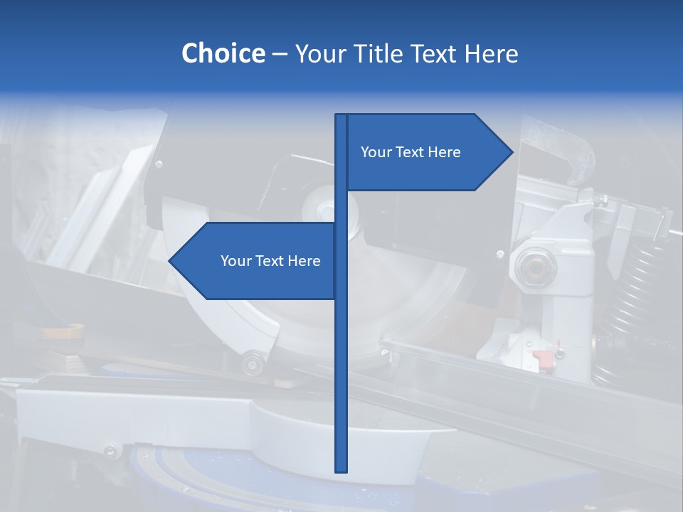 Board Construct Metal PowerPoint Template
