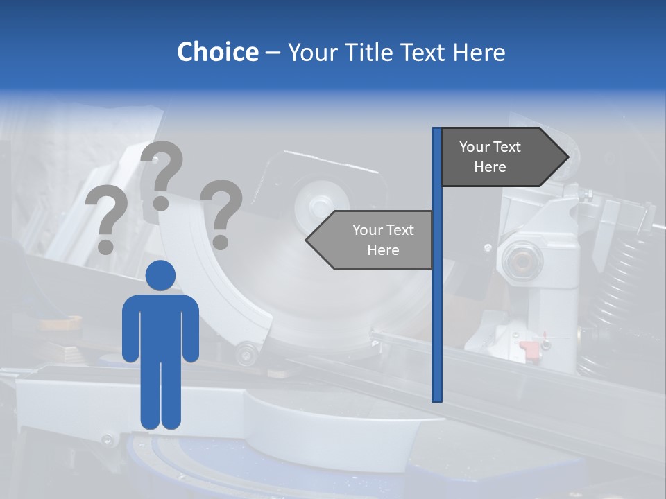 Board Construct Metal PowerPoint Template