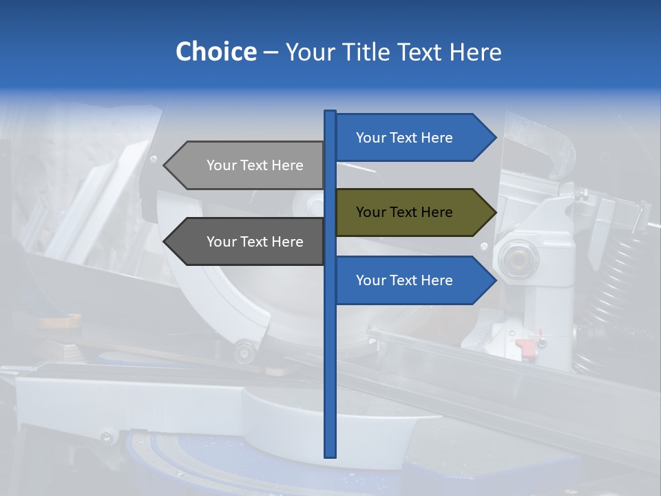 Board Construct Metal PowerPoint Template