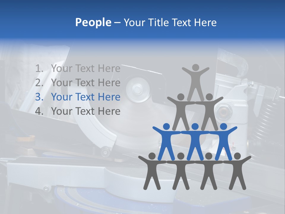 Board Construct Metal PowerPoint Template