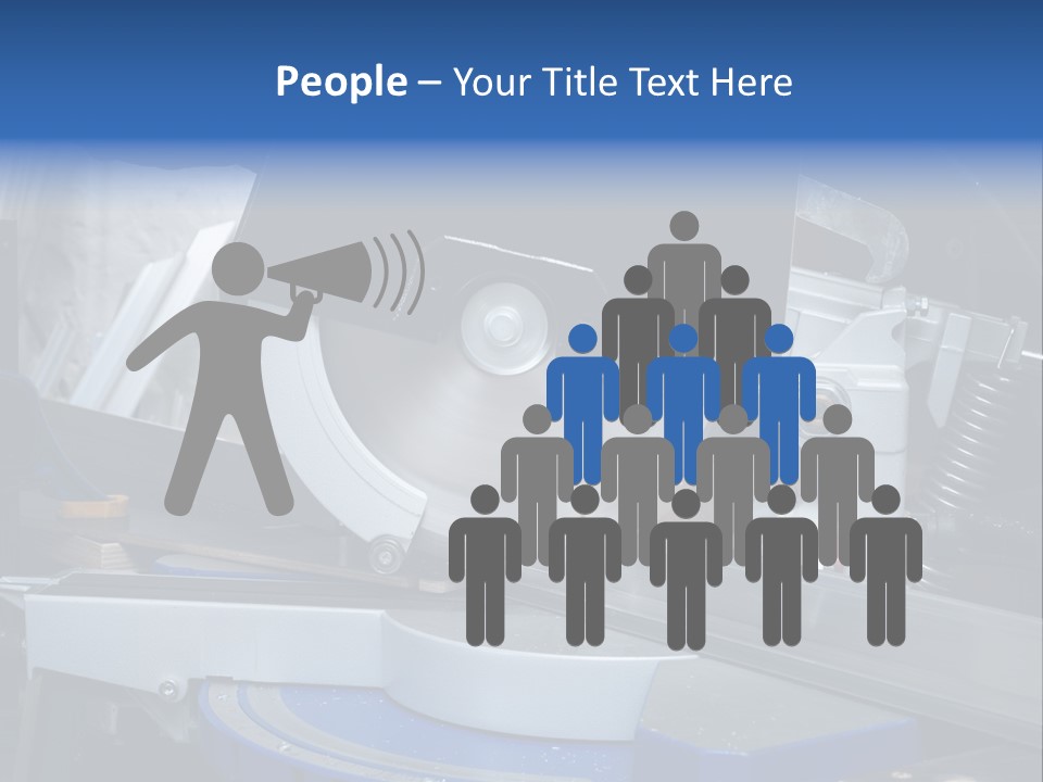 Board Construct Metal PowerPoint Template