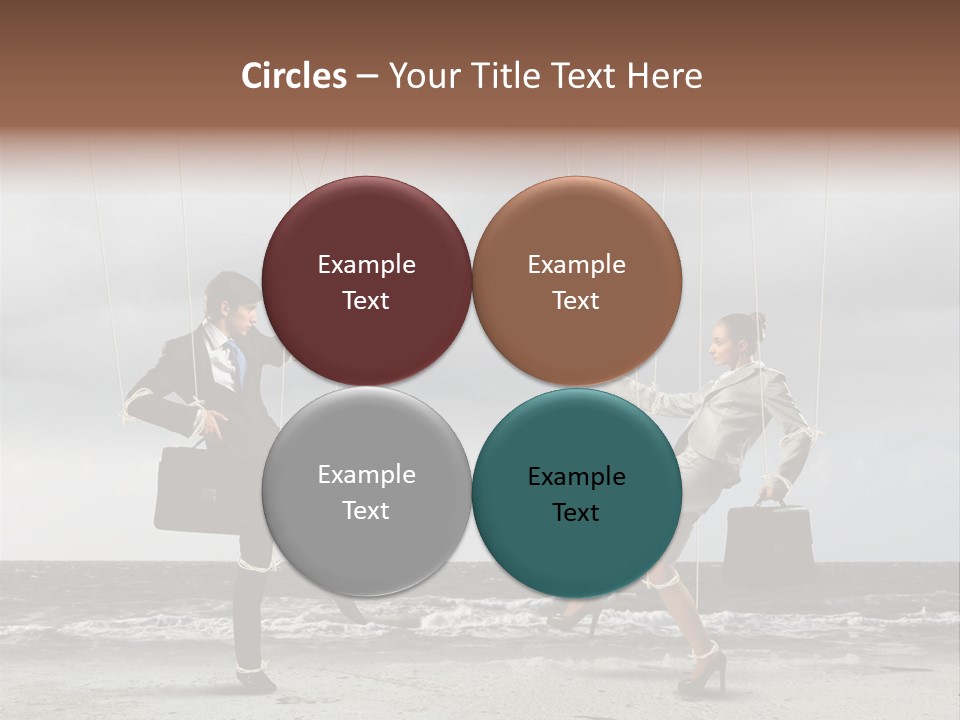 Puppet Disappointed Conceptual PowerPoint Template