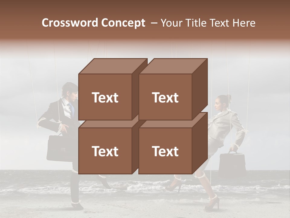 Puppet Disappointed Conceptual PowerPoint Template