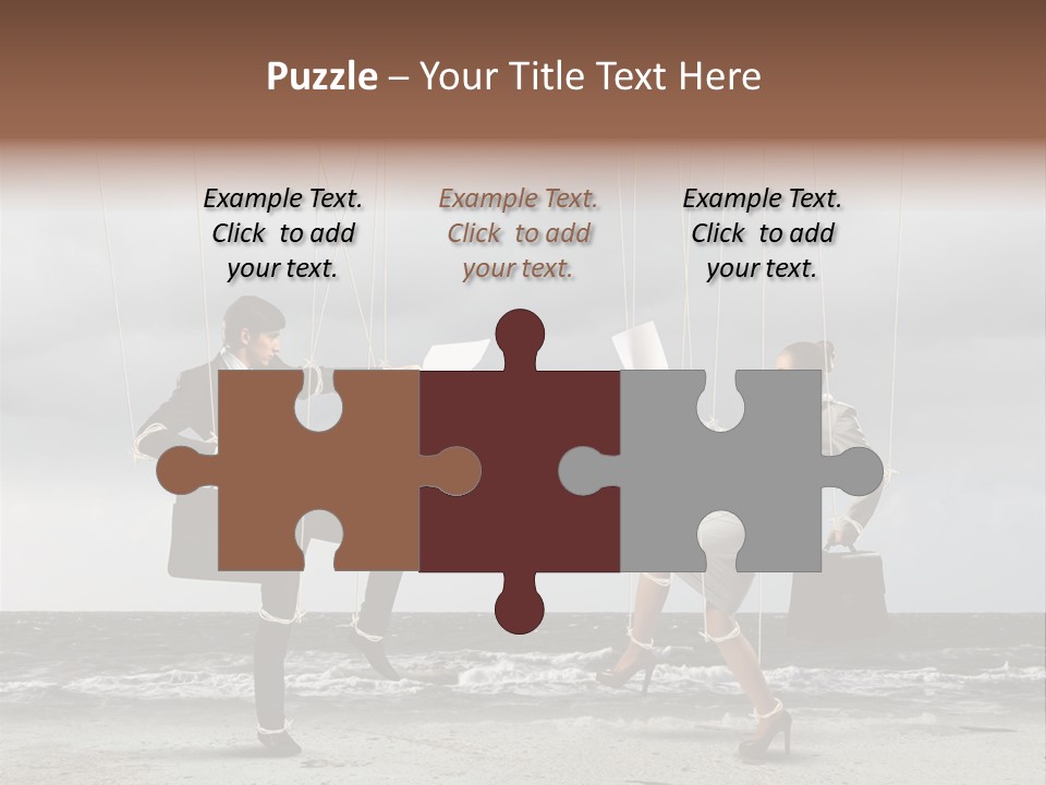 Puppet Disappointed Conceptual PowerPoint Template