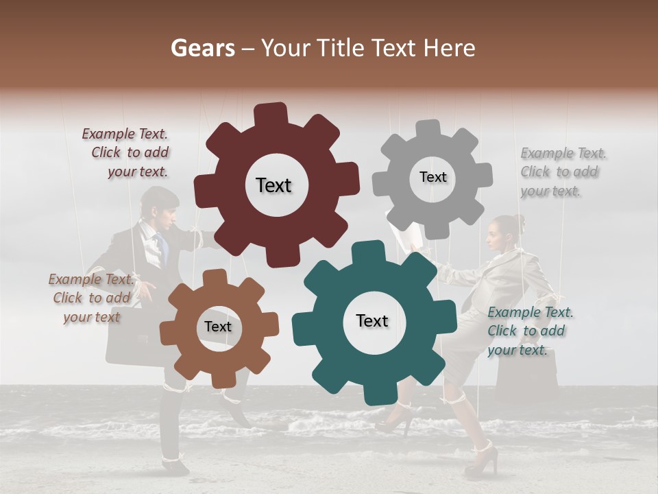 Puppet Disappointed Conceptual PowerPoint Template