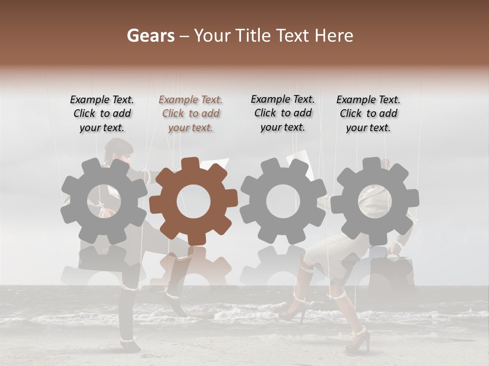 Puppet Disappointed Conceptual PowerPoint Template