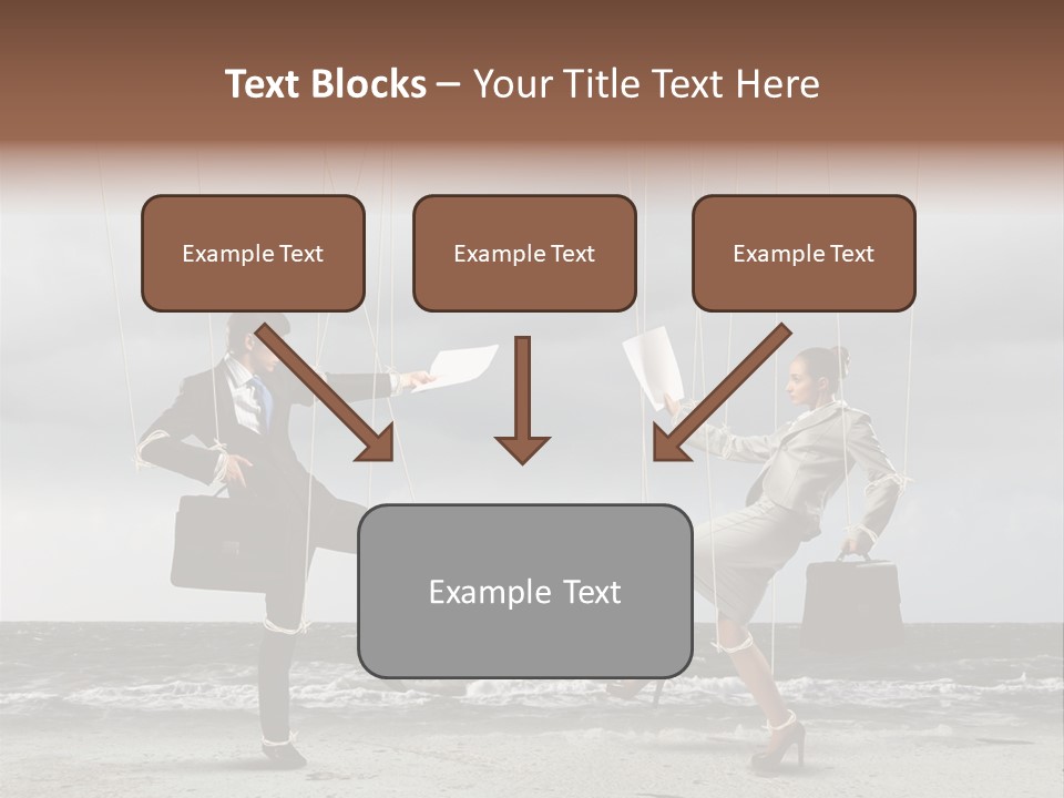 Puppet Disappointed Conceptual PowerPoint Template