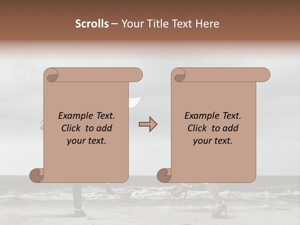 Puppet Disappointed Conceptual PowerPoint Template