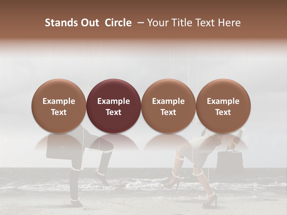 Puppet Disappointed Conceptual PowerPoint Template