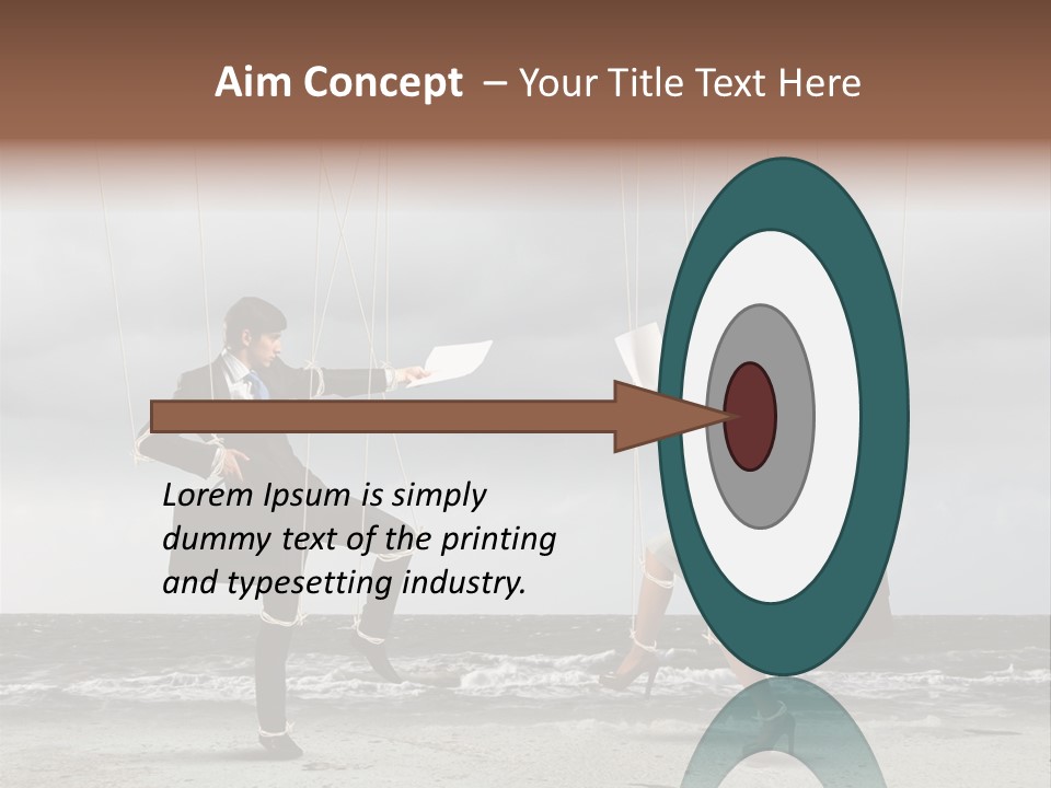 Puppet Disappointed Conceptual PowerPoint Template