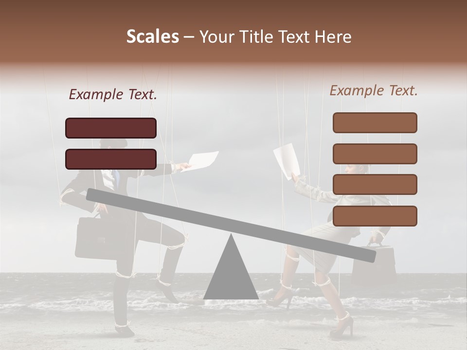 Puppet Disappointed Conceptual PowerPoint Template