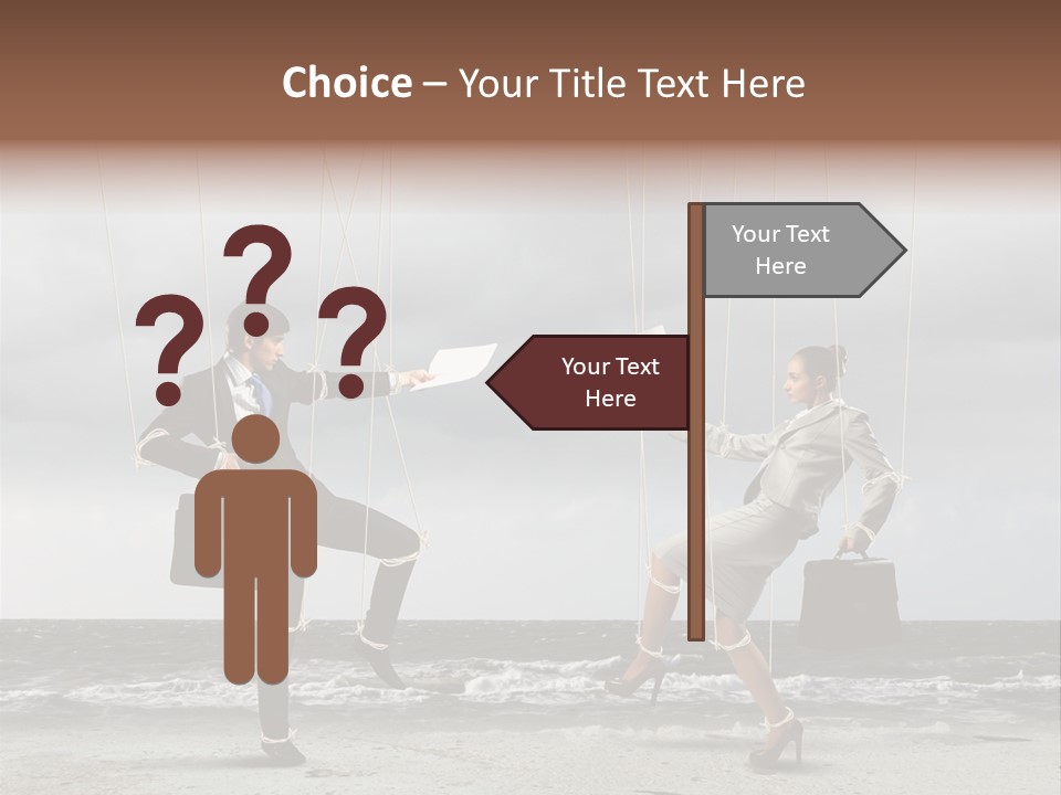 Puppet Disappointed Conceptual PowerPoint Template