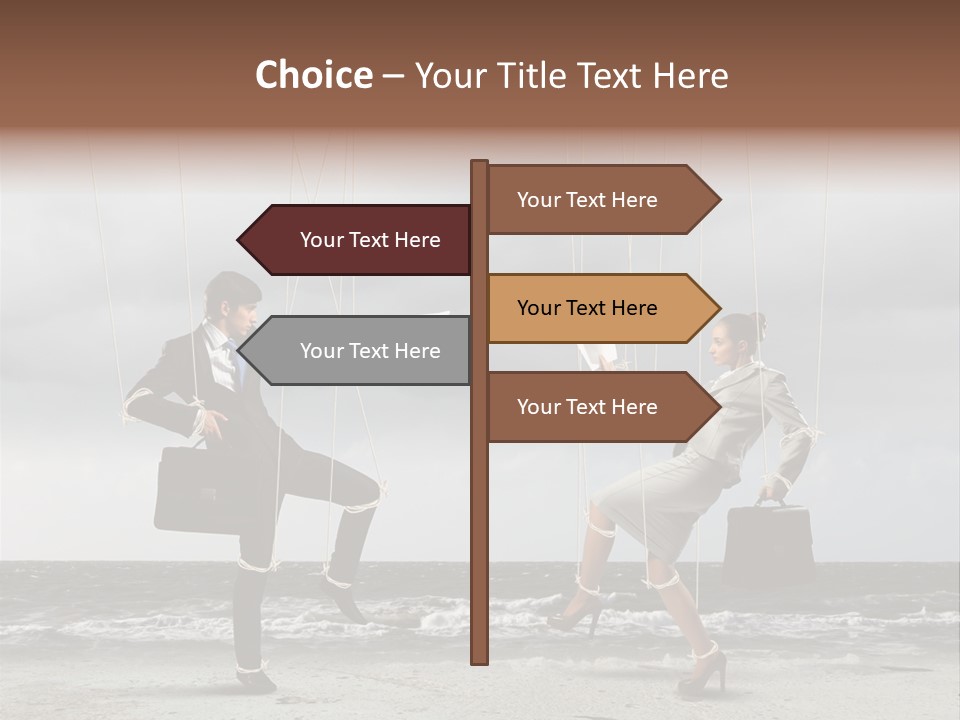 Puppet Disappointed Conceptual PowerPoint Template