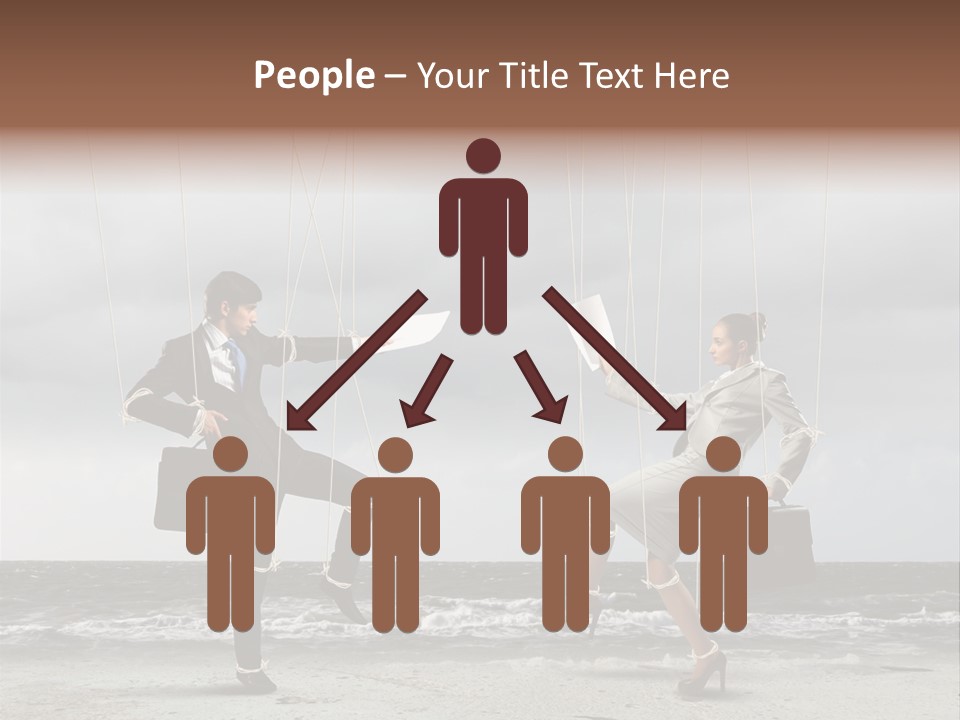 Puppet Disappointed Conceptual PowerPoint Template