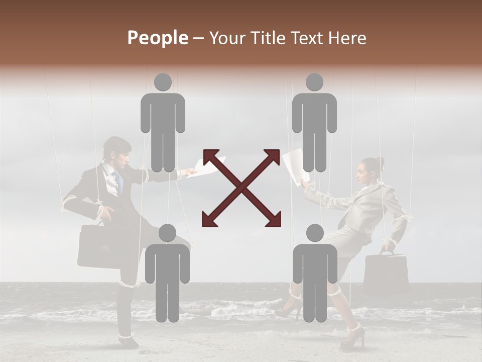 Puppet Disappointed Conceptual PowerPoint Template