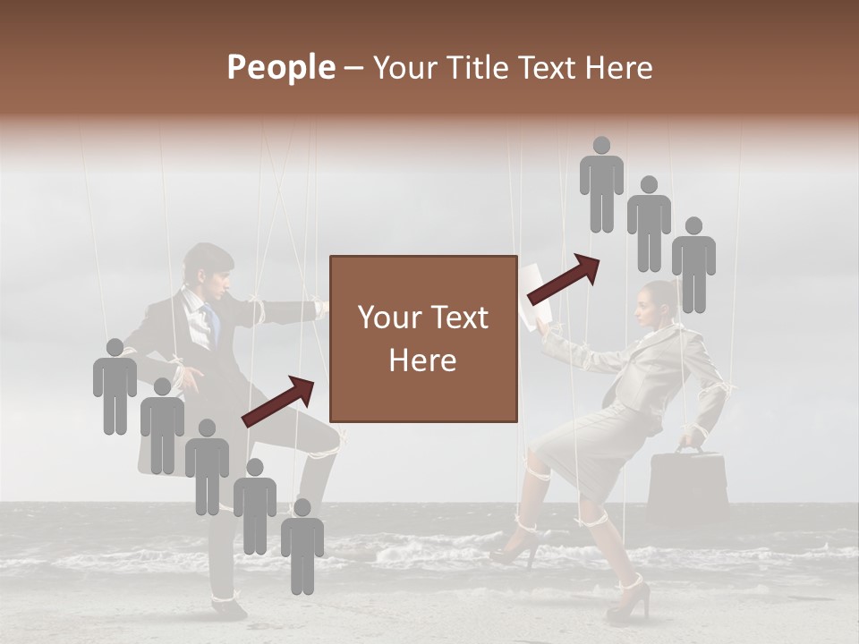 Puppet Disappointed Conceptual PowerPoint Template