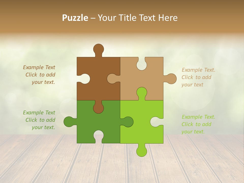 Vibrant Sunny Field PowerPoint Template