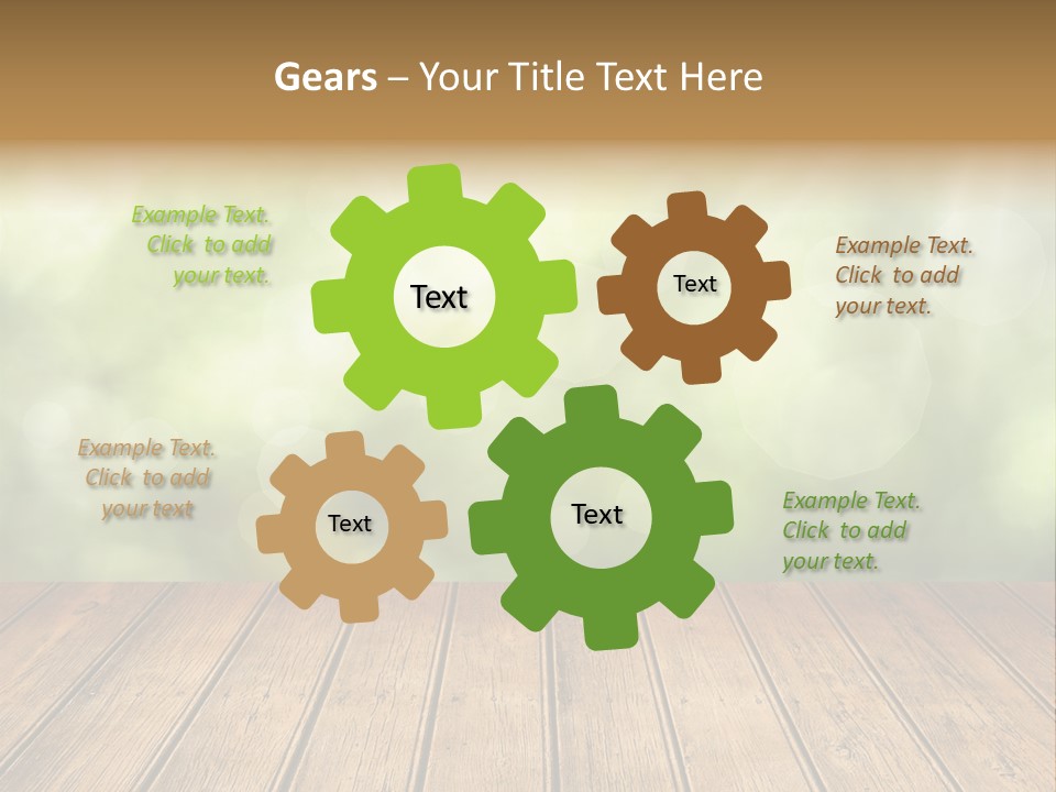 Vibrant Sunny Field PowerPoint Template