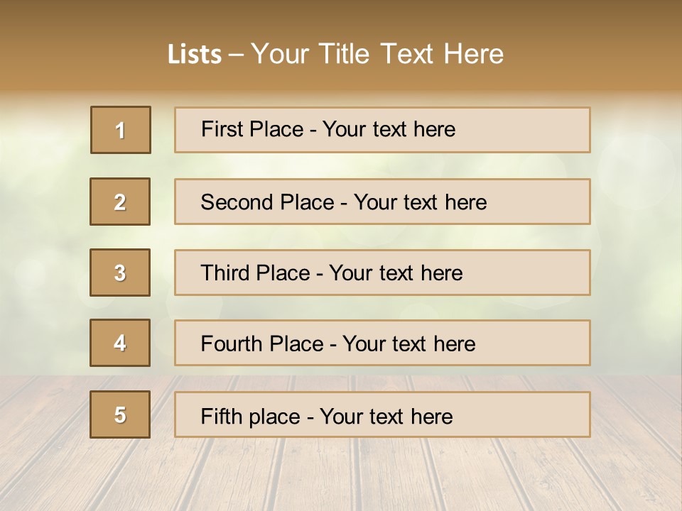 Vibrant Sunny Field PowerPoint Template