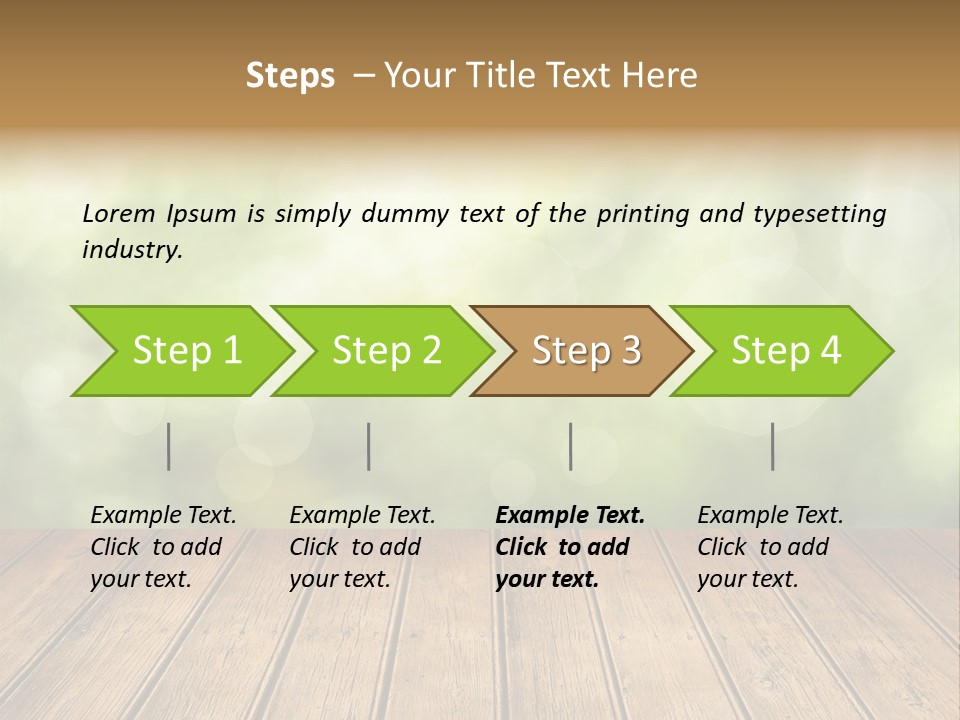 Vibrant Sunny Field PowerPoint Template