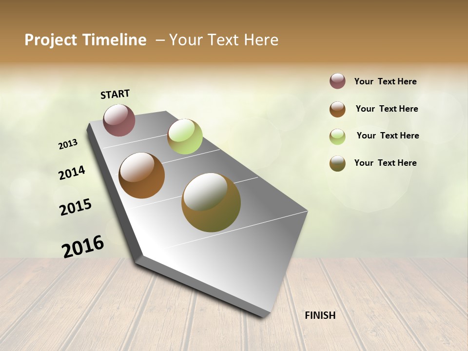 Vibrant Sunny Field PowerPoint Template