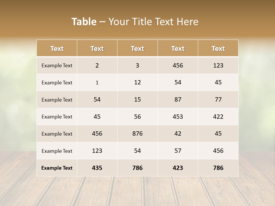 Vibrant Sunny Field PowerPoint Template