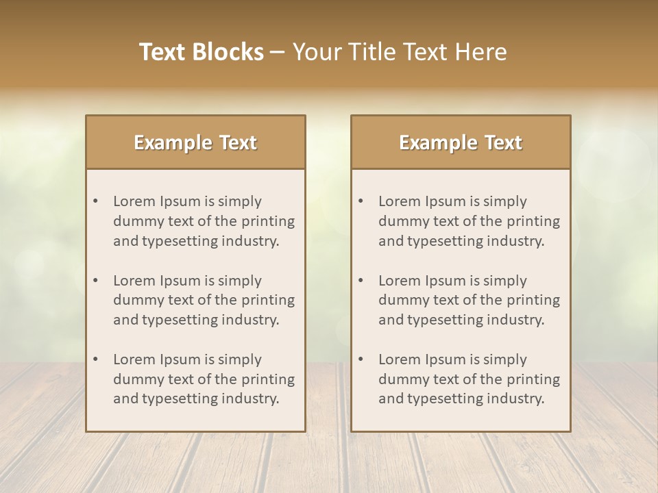 Vibrant Sunny Field PowerPoint Template