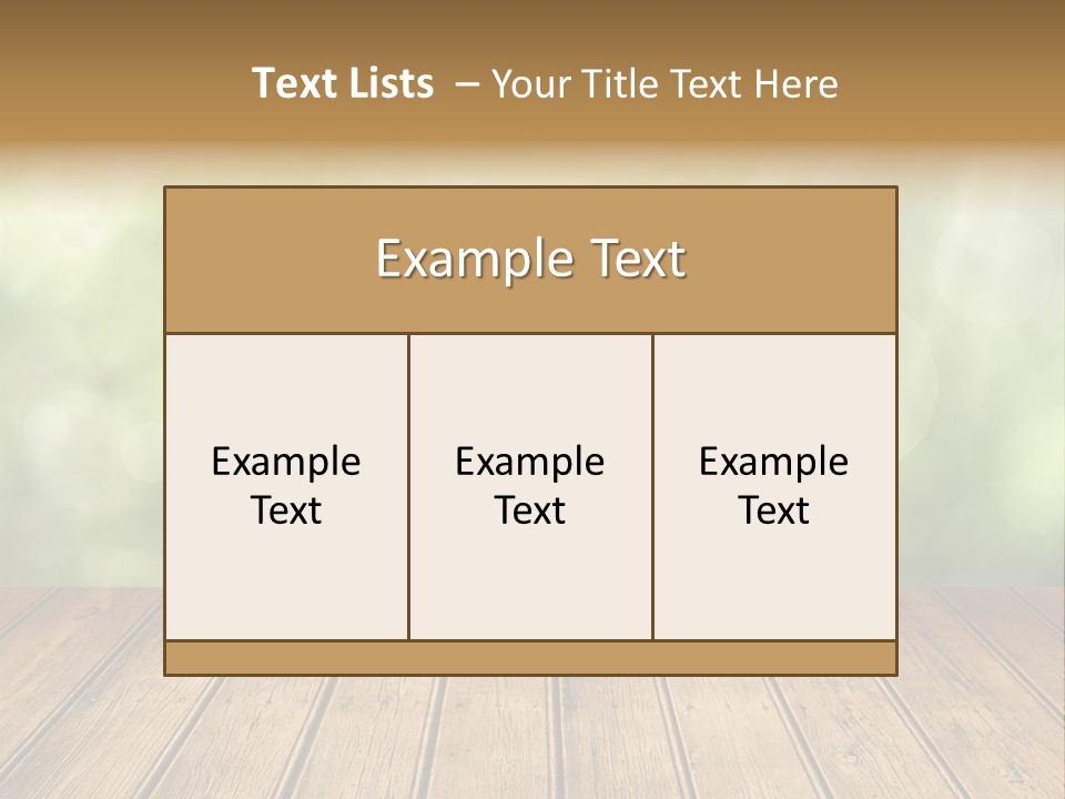 Vibrant Sunny Field PowerPoint Template