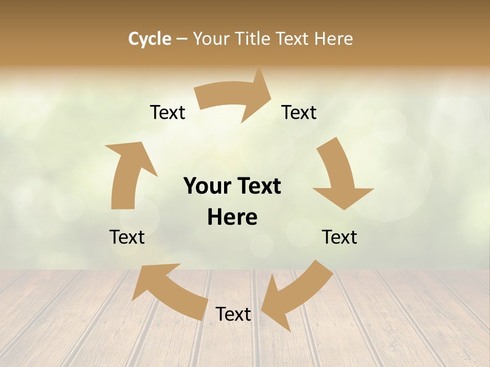 Vibrant Sunny Field PowerPoint Template