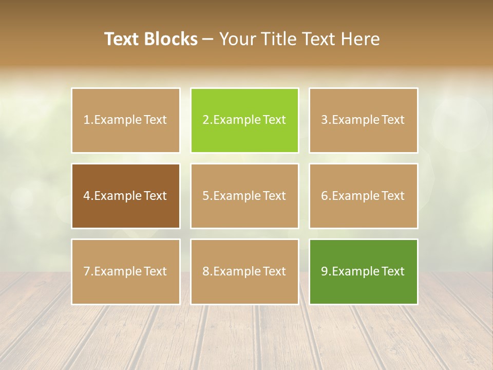 Vibrant Sunny Field PowerPoint Template