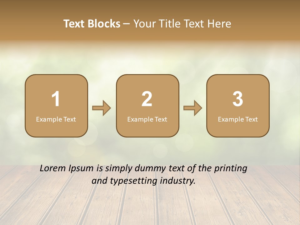 Vibrant Sunny Field PowerPoint Template