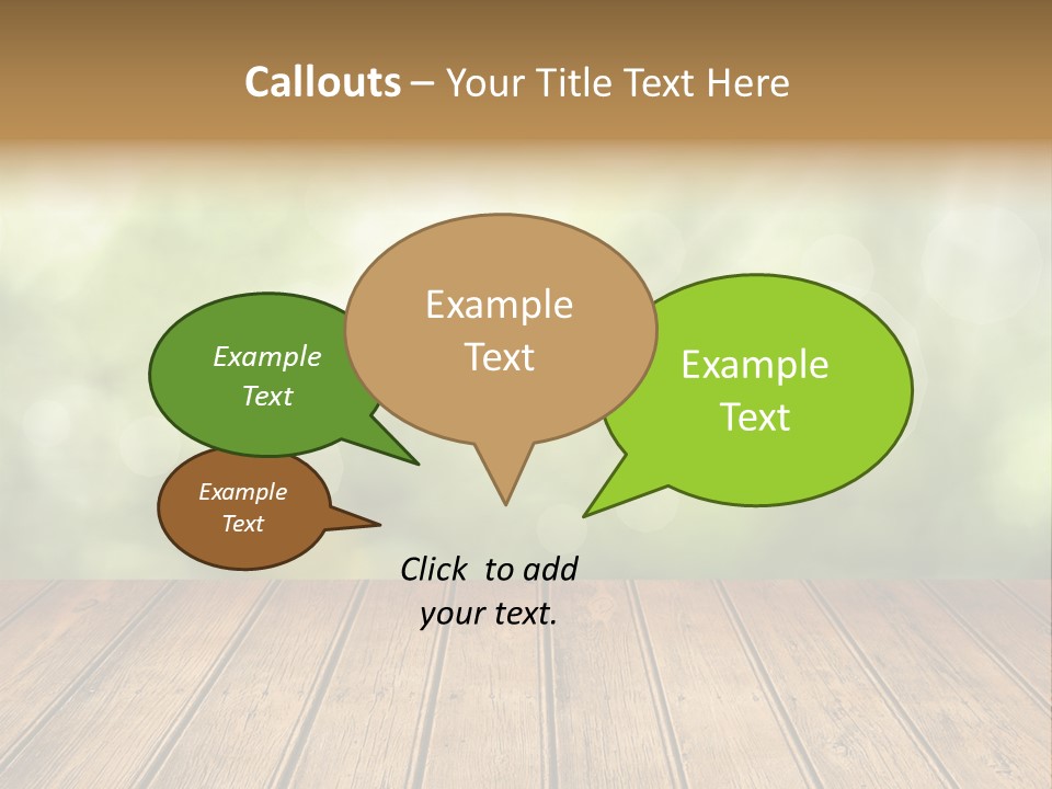 Vibrant Sunny Field PowerPoint Template