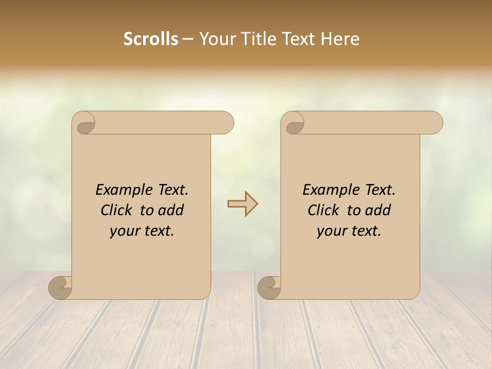 Vibrant Sunny Field PowerPoint Template
