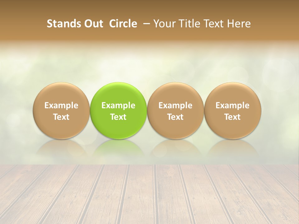 Vibrant Sunny Field PowerPoint Template