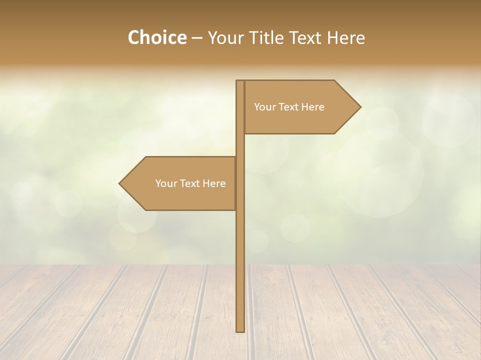 Vibrant Sunny Field PowerPoint Template