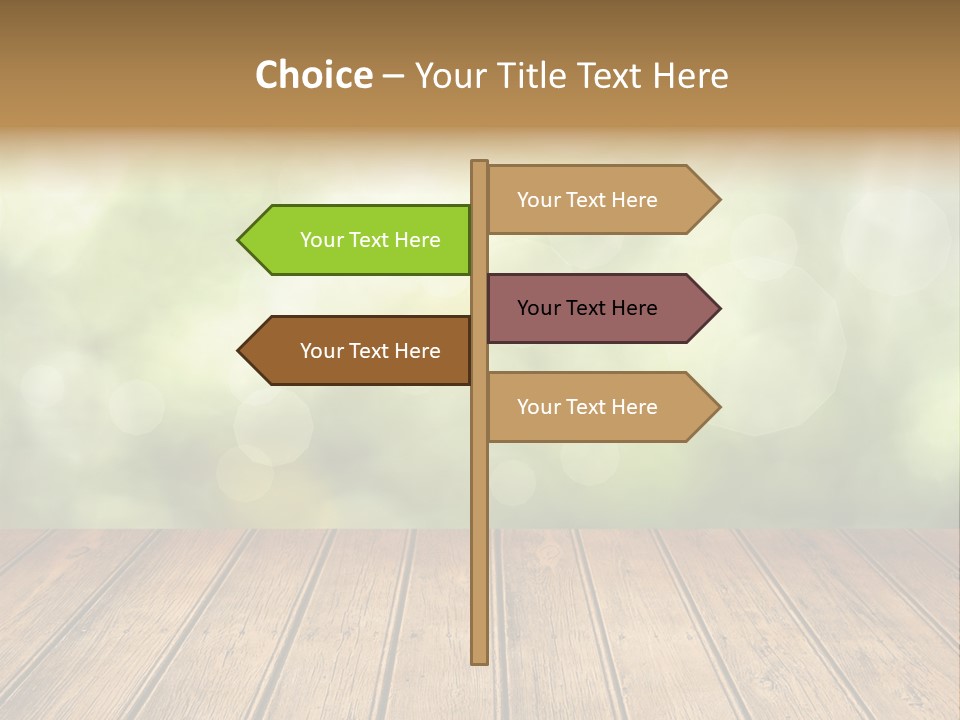 Vibrant Sunny Field PowerPoint Template