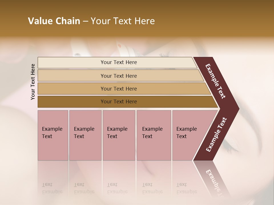 Beautician Facial Hands PowerPoint Template