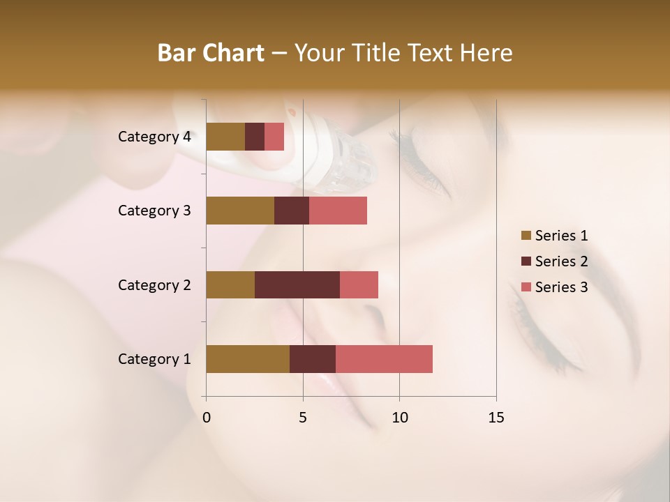 Beautician Facial Hands PowerPoint Template