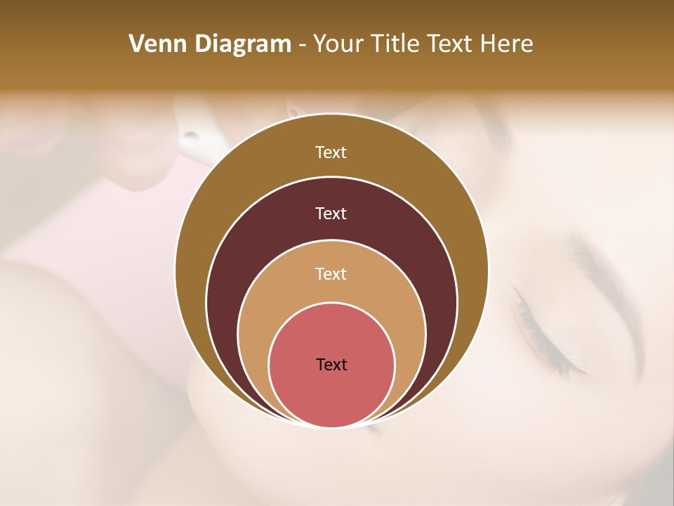 Beautician Facial Hands PowerPoint Template