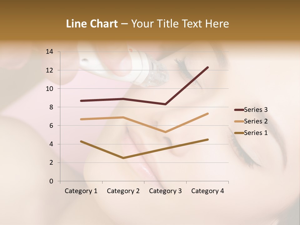 Beautician Facial Hands PowerPoint Template