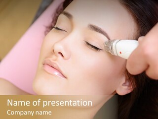 Young Spa Youth PowerPoint Template