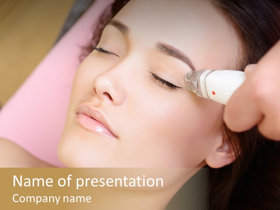 Young Spa Youth PowerPoint Template